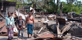 নড়াইলে অগ্নিকাণ্ডে ৩টি পরিবারের ৬টি বাড়ি ভ*স্মী*ভূত, ৭ লাখ টাকার ক্ষতি