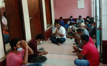 নড়াইলে মাশরাফী ও তার ছোটভাই মোরসালিনের সুস্থতা কামনা করে প্রার্থনা