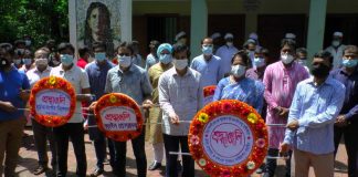 নড়াইলে বিশ্ব বরেণ্য চিত্র শিল্পী এস এম সুলতানের ৯৬তম জন্মবার্ষিকী পালিত