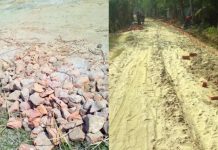 দুই ঠিকাদারের অনিয়ম ও দুর্নীতিতে চার বছর ধরে দুর্ভোগে লোহাগড়ার ৩০ গ্রামের মানুষ!