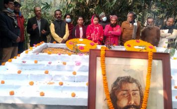 নড়াইলের চিত্রশিল্পী এস এম সুলতানের শিষ্য চিত্রশিল্পী কাজল মুখার্জ্জীর মত্যুবার্ষিকী পালিত