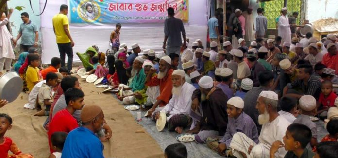 শিশুর জন্মদিনে তিন শতাধিক এ/তি/ম শিশু ও মানুষের মাঝে খাবার ও পোষাক বিতরণ