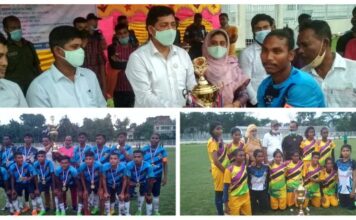 নড়াইলে বঙ্গবন্ধু ও বঙ্গমাতা জাতীয় গোল্ডকাপ ফুটবল টুর্নামেন্ট সম্পন্ন