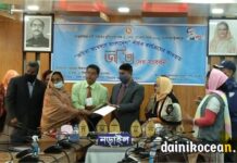 নড়াইলে জেলা পর্যায়ে নির্বাচিত ৫ জয়িতাকে সংবর্ধনা প্রদান