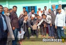 লোহাগড়ায় আমাদা আদর্শ কলেজে চারতলা আইসিটি ভবন নির্মাণ কাজের উদ্বোধন