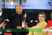 তিন দিনের সফর শেষে ঢাকা ত্যাগ করলেন ভারতের রাষ্ট্রপতি