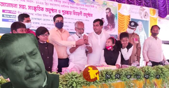 গৌরীপুরে বঙ্গবন্ধু'র জন্মশতবার্ষিকী ও জাতীয় শিশু দিবস পালিত