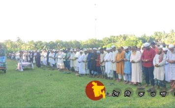 নড়াইলে শ্রমিক নেতা সাদেক খানের মৃত্যু, দাফন সম্পন্ন