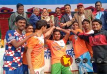 নড়াইলে দিনব্যাপী ফুটবল প্রতিযোগিতা অনুষ্ঠিত