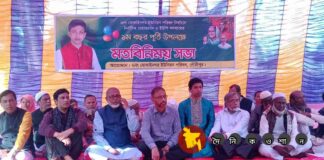 গৌরীপুরে জনতার মুখোমুখি হলেন ইউপি চেয়ারম্যান শাহীন