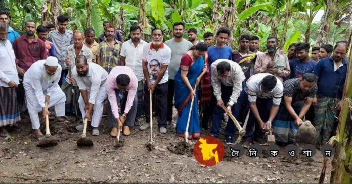 নড়াইলে প্রথমবারের মত প্রত্নতত্ব অধিদপ্তরের খনন কাজের উদ্বোধন