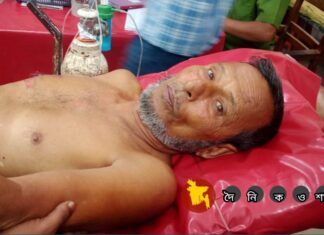 নড়াইলে ওয়ার্ড আওয়ামী লীগের সভাপতি বীর মুক্তিযোদ্ধা আকবর হোসেনকে কুপিয়ে জখম!
