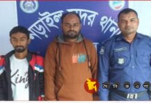 নড়াইল সদরে ছিনিয়ে নেওয়া মালামালসহ ২ আসামি গ্রেফতার
