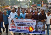 ৯০'র গণ অভ্যুত্থানের সূর্য্য সৈনিক ও জাতীয় শহীদ মানিকের মৃত্যুবার্ষিকী নড়াইলে পালিত
