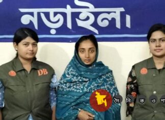 নড়াইলে নিজ শিশুকে হত্যার দায়ে মা গ্রেফতার